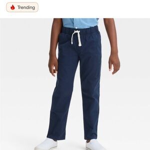 Cat & Jack Navy Drawstring Pants